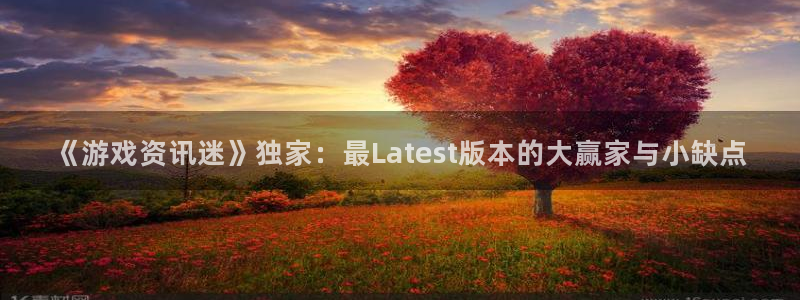 赢咖娱乐代理登陆：《游戏资讯迷》独家：最Latest版本的大