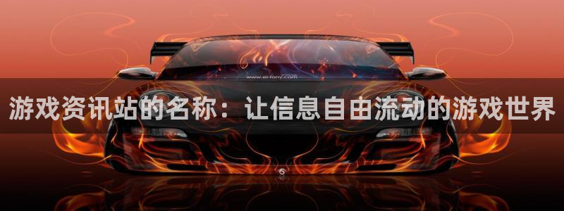赢咖娱乐4主管：游戏资讯站的名称：让信息自由流动的游戏世界