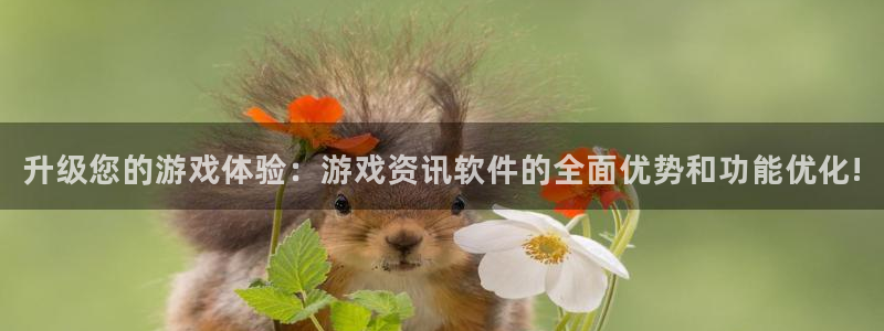 赢咖娱乐官网登录：升级您的游戏体验：游戏资讯软件的全面优势和